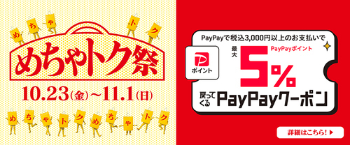 アリオ鳳で5%戻ってくるお得なクーポン