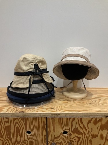 日除け対策に☀️ポリジュート後割れハット