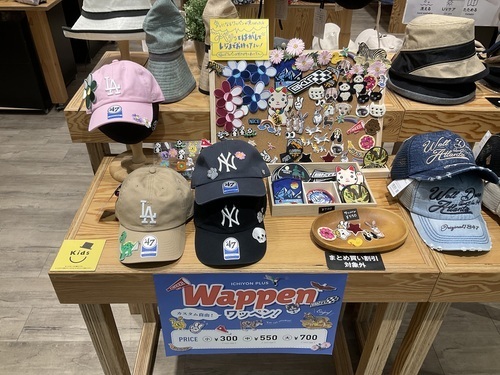 ワッペンであなただけのオリジナルキャップを作りませんか？🧢✨