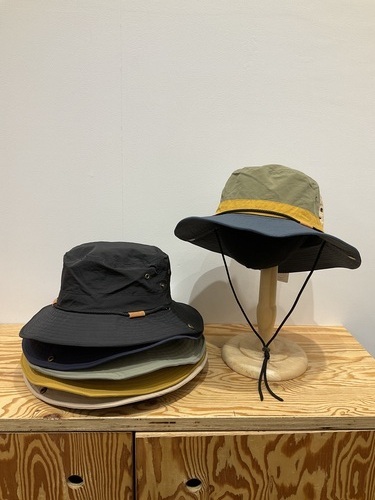 雨の日でも安心☔️撥水生地アドベンチャーハット