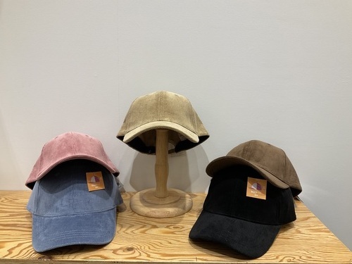 秋アイテム🍂フロントスマートコーデュロイキャップ